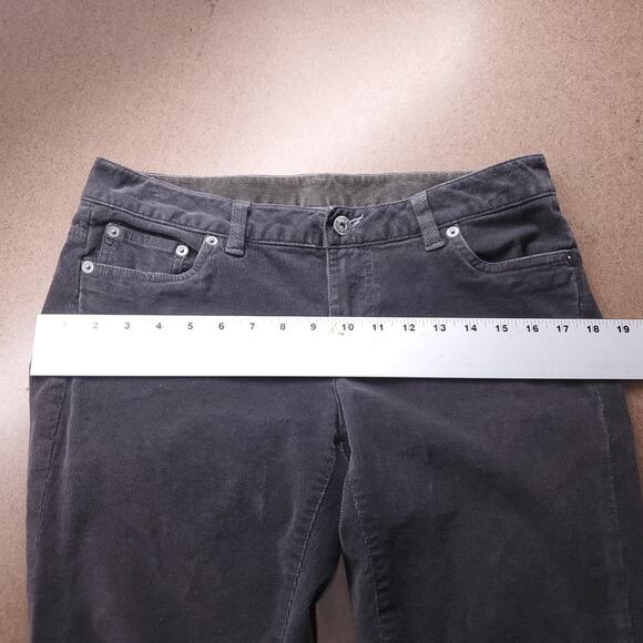 The North Face Corduroy Pants Womens 8 Brown/Gray Stretch Zip Fly Outdoor Casual - Picture 5 of 12